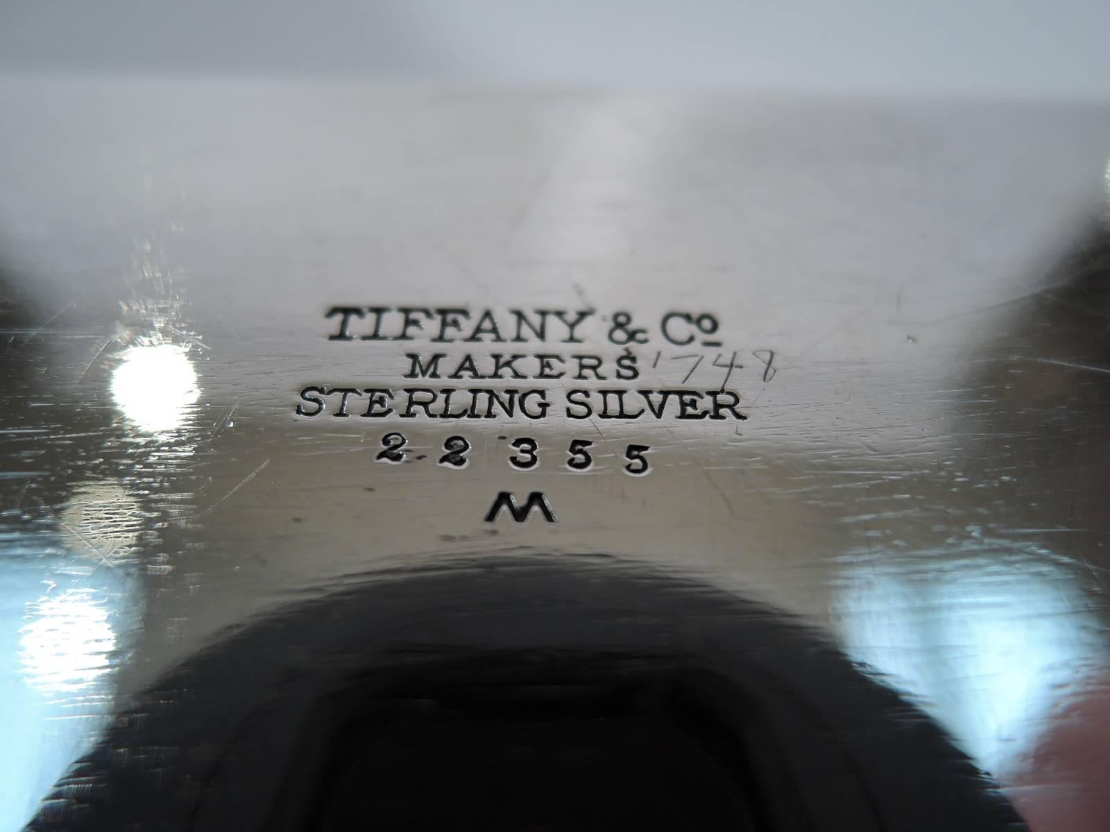 Tiffany Sterling Silver Modern Desk Box 2