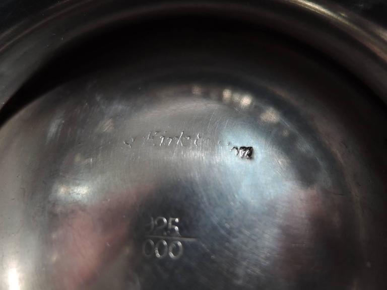 Kirk Sterling Silver Footed Bowl with Beautiful Baltimore Repousse For