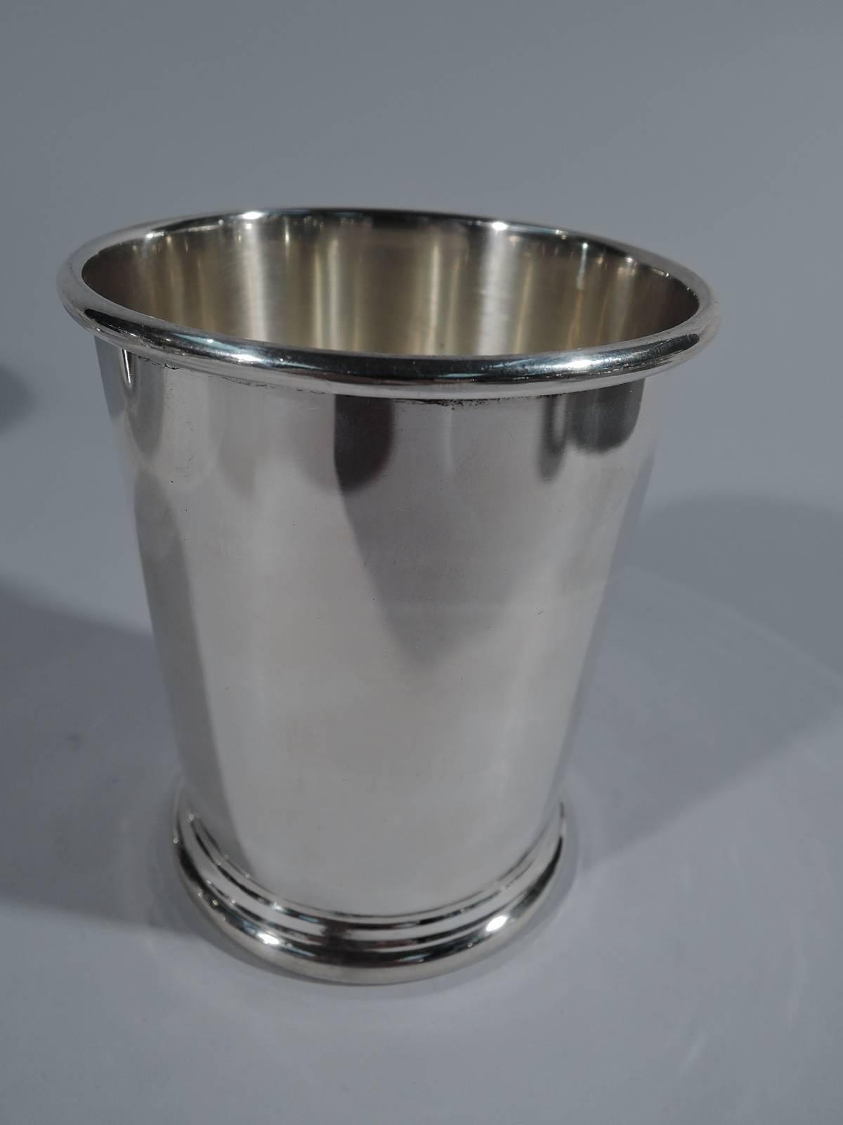 silver mint julep cups for sale