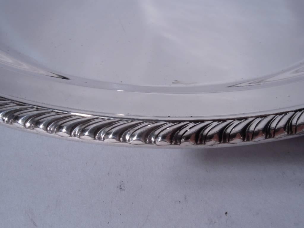 American Gorham Georgian Style Sterling Silver Serving Tray