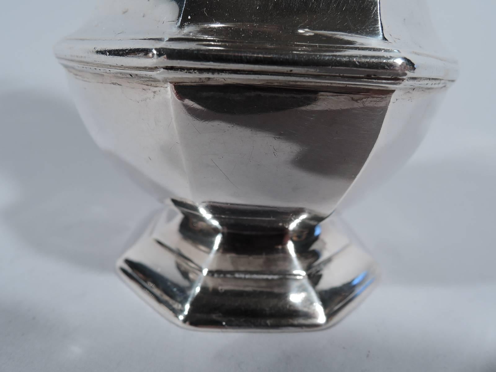 Early 18th Century Early English Georgian Sterling Silver Sugar Caster