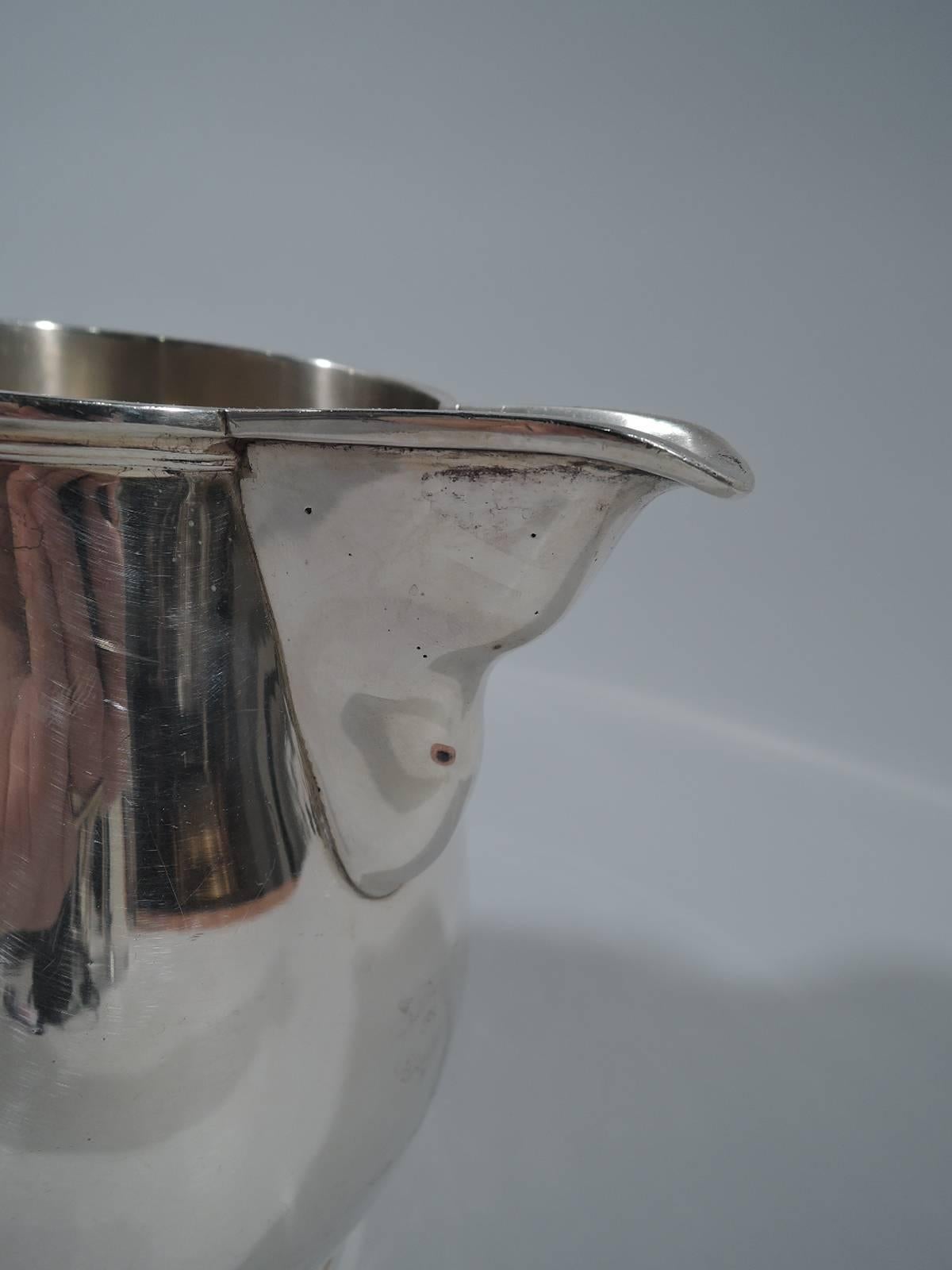 Early 19th Century Fine English Georgian Sterling Silver Water Pitcher