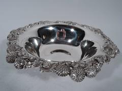 Tiffany Sterling Silver Bowl in Classic Clover Pattern