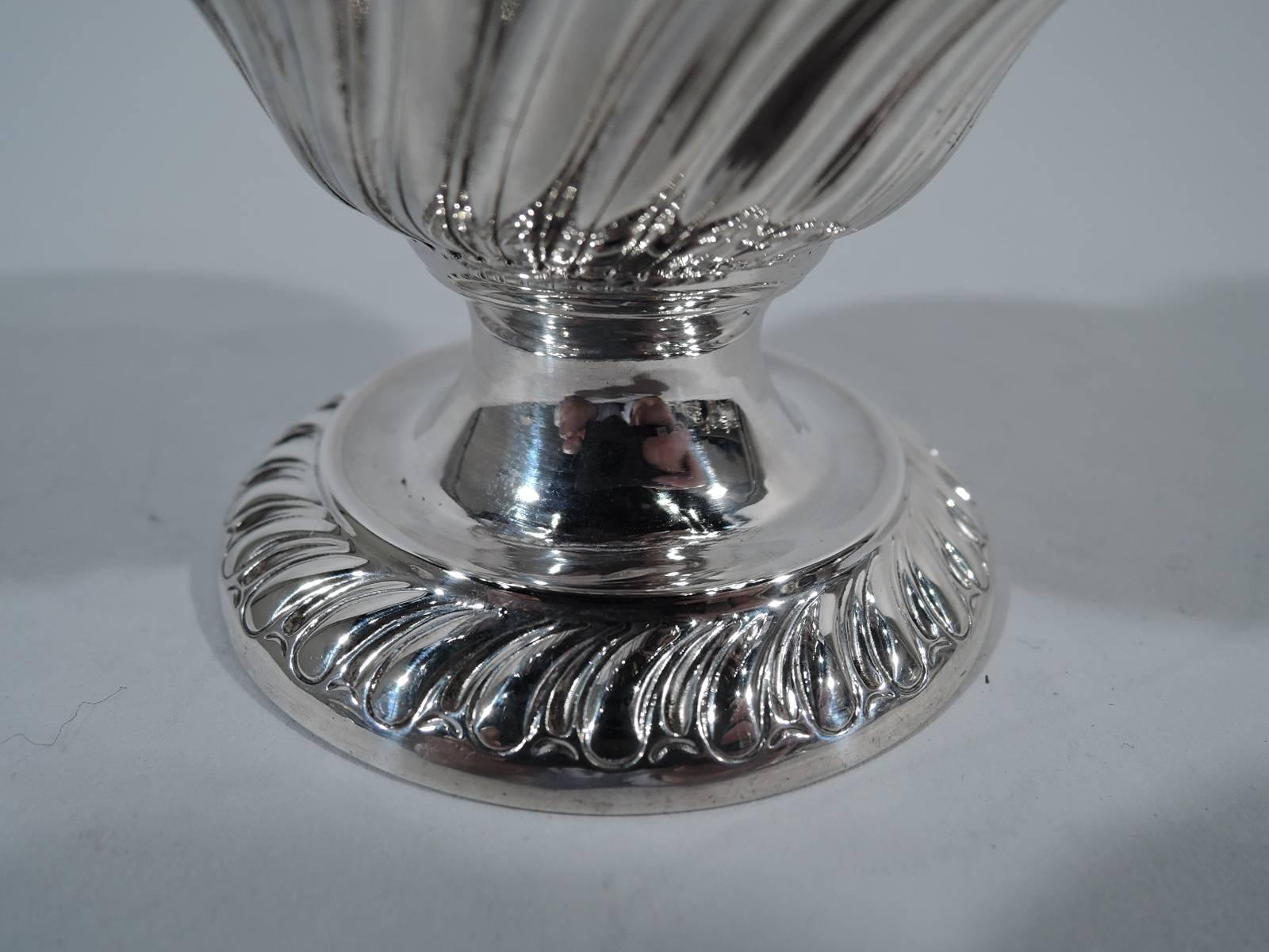 Antique English Georgian Style Sterling Silver Sugar Caster 1