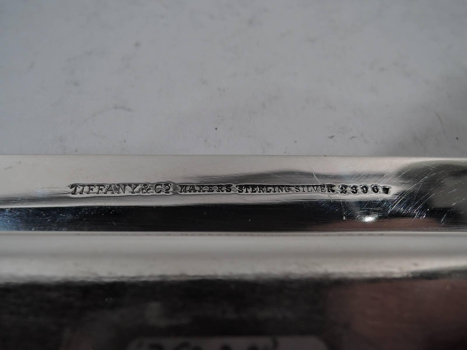 20th Century Tiffany Georgian-Inspired Sterling Silver Rectangular Tray