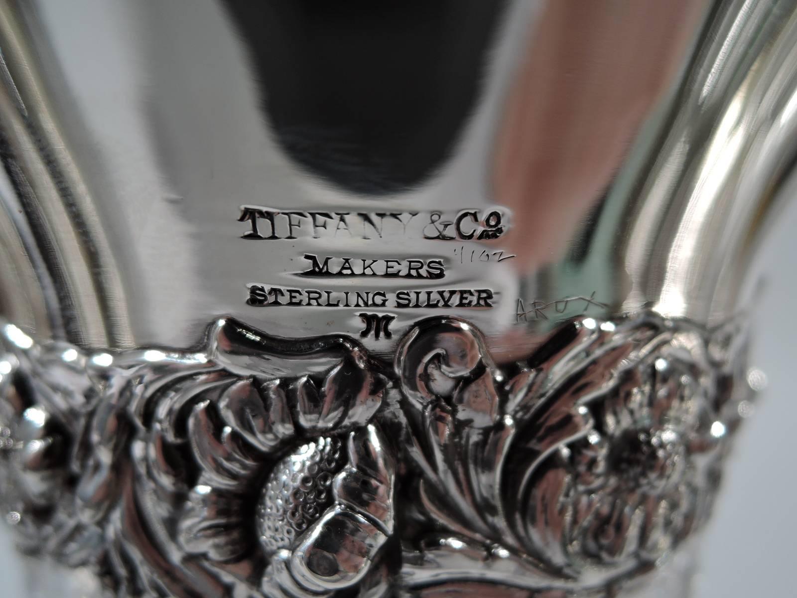 tiffany sterling silver vase