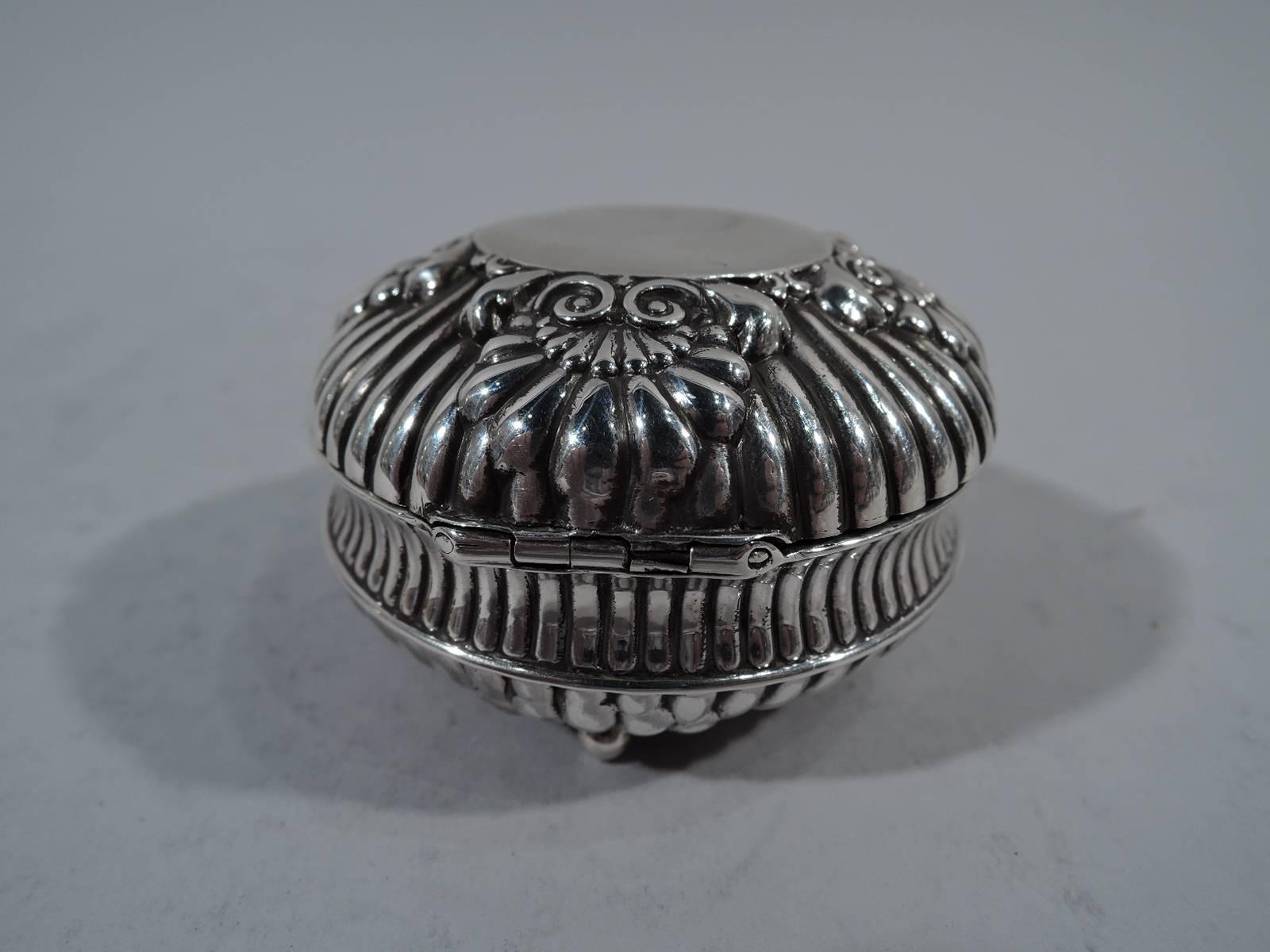 American Antique Gorham Sterling Silver Portable Inkwell