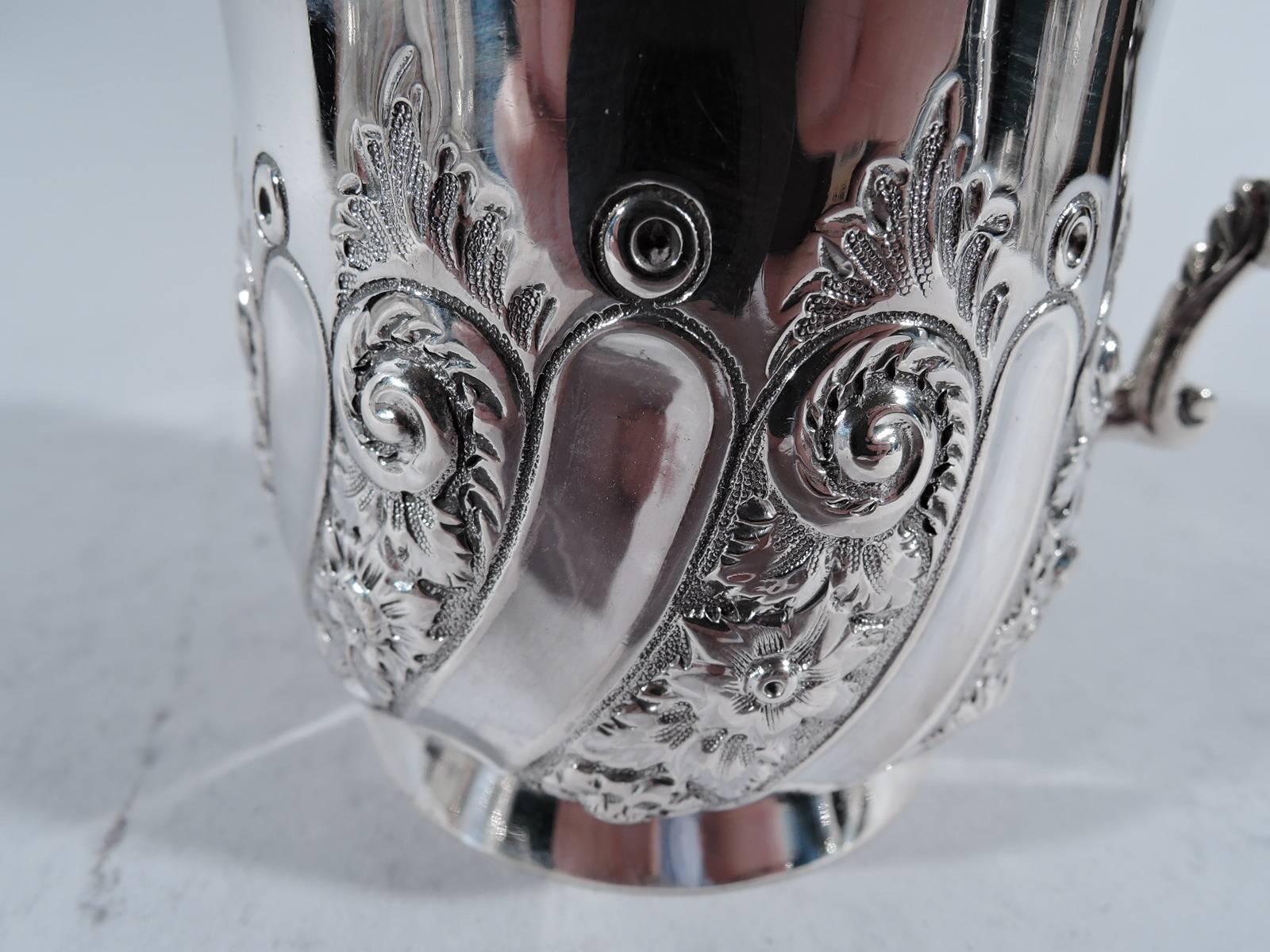 Late 19th Century Antique English Sterling Silver Baby Cup by Martin, Hall
