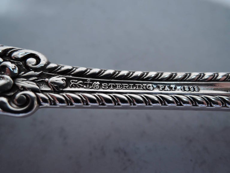 Antique Gorham Cambridge Sterling Silver Berry Spoon For Sale at