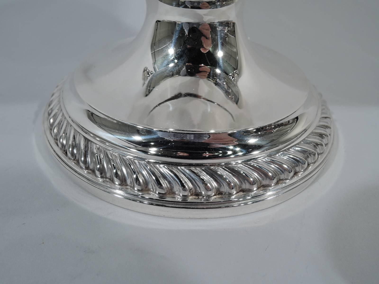 Antique Gorham Sterling Silver Classical Trophy Cup In Excellent Condition In New York, NY