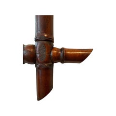 19th Century Faux Bamboo Mirror