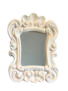 Plaster Tabletop or Wall Mirror Attributed to Serge Roche, circa 1940