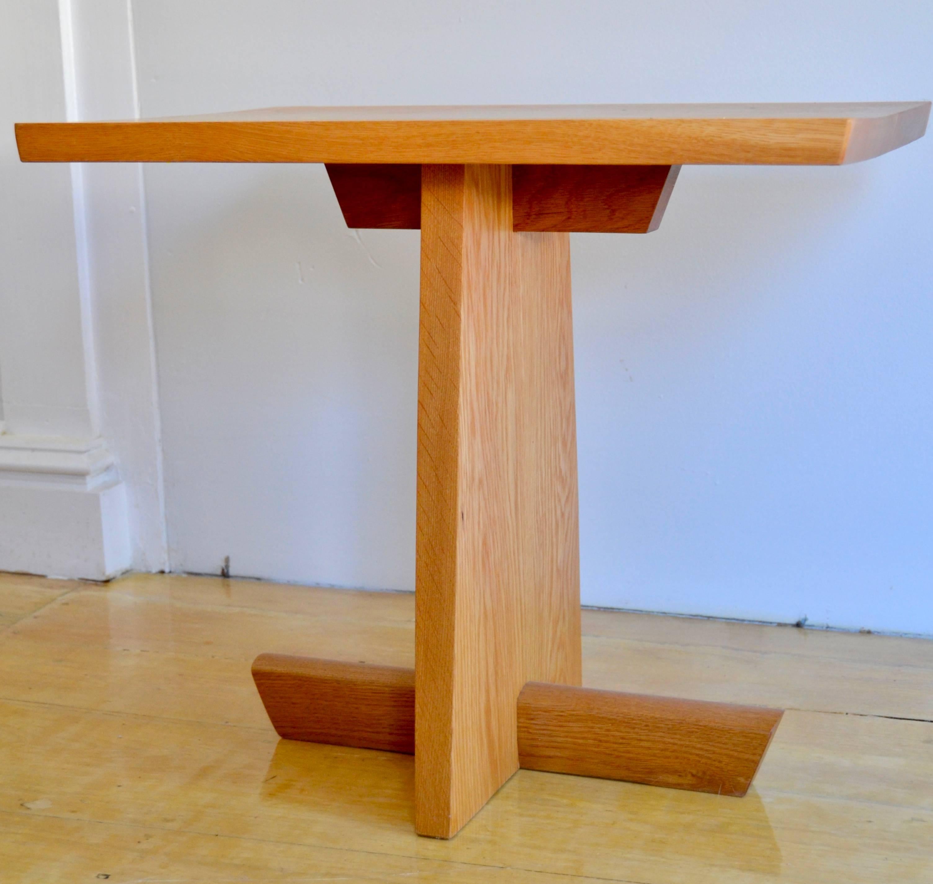 Mira Nakashima Greenrock End Table New Hope, PA. 1996 In Good Condition In Camden, ME