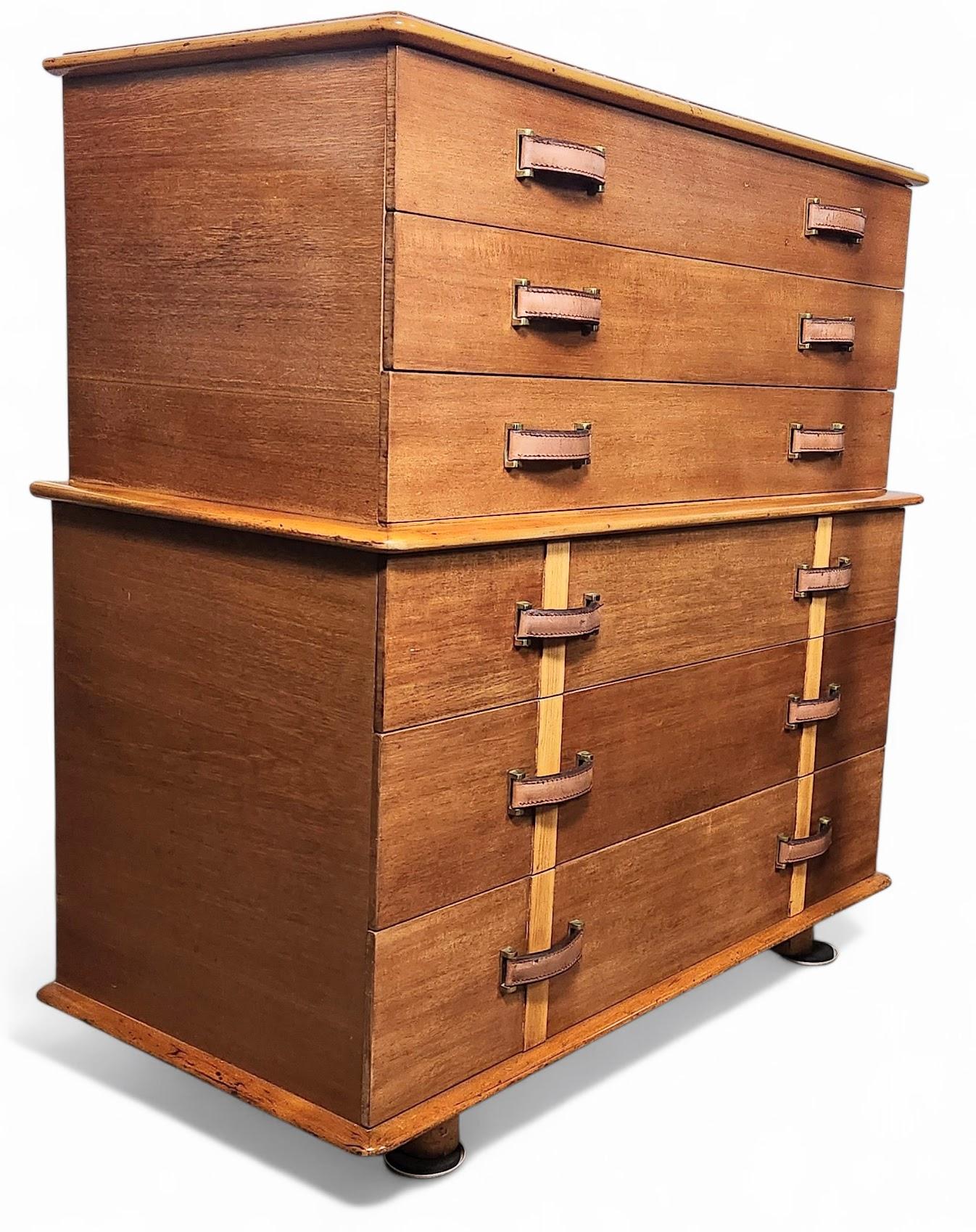 Mid-Century moderno Paul Frankl Station Wagon - Cassettone altoJohnson Furniture 1950s in vendita