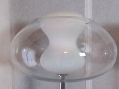 Pair of Chrome and Glass "Soft" Floor Lamps Karim Rashid for Kovacs, 2000