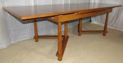 T. H. Robsjohn-Gibbings Extending Dining Table in Walnut for Widdicomb, 1950