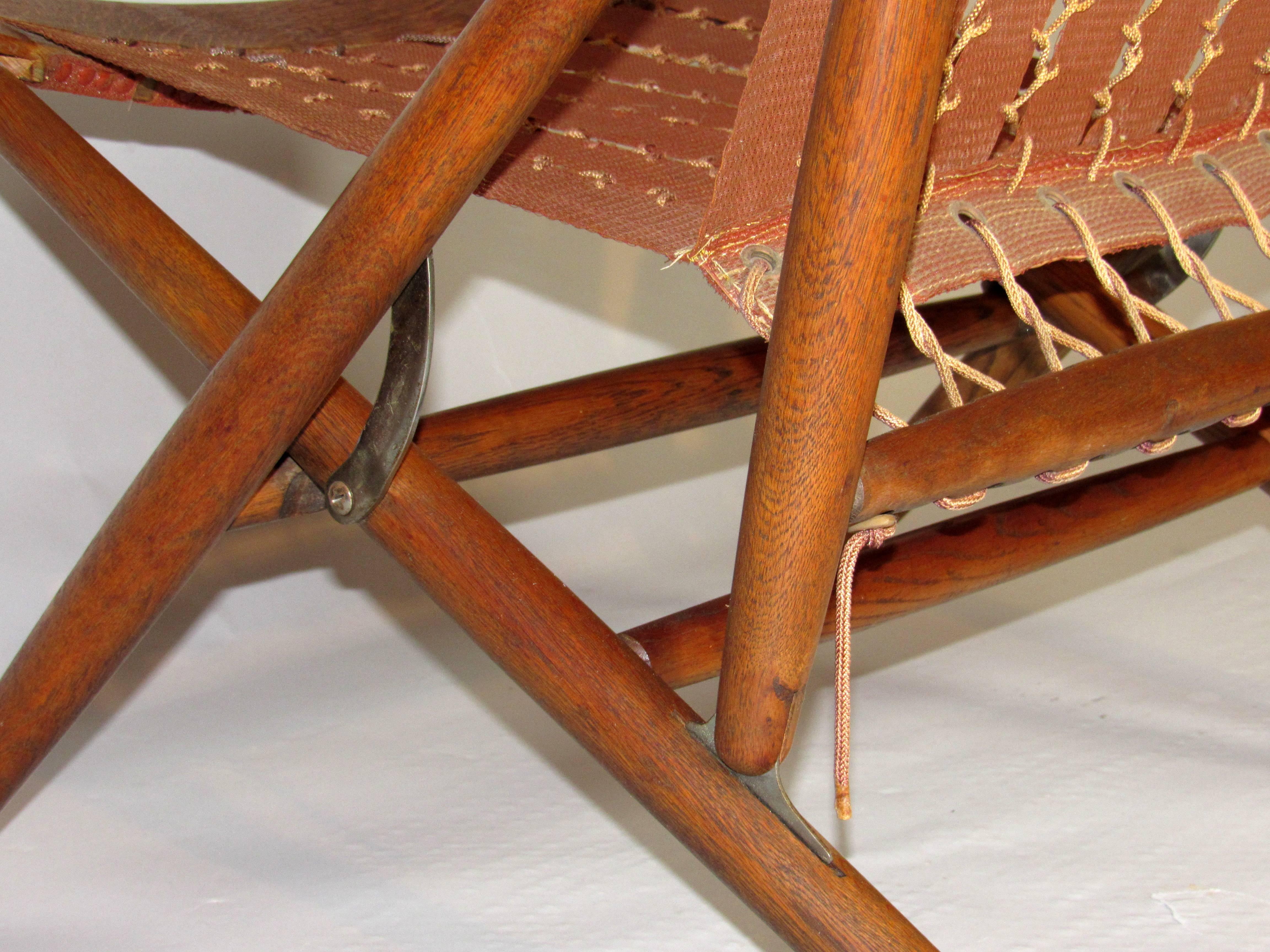 20th Century Maruni Studio Folding Lounge Chair, Hiroshima, Japan, circa 1948