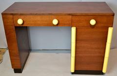 Gilbert Rohde Mahogany Vanity and Mirror for Cavalier, circa 1931