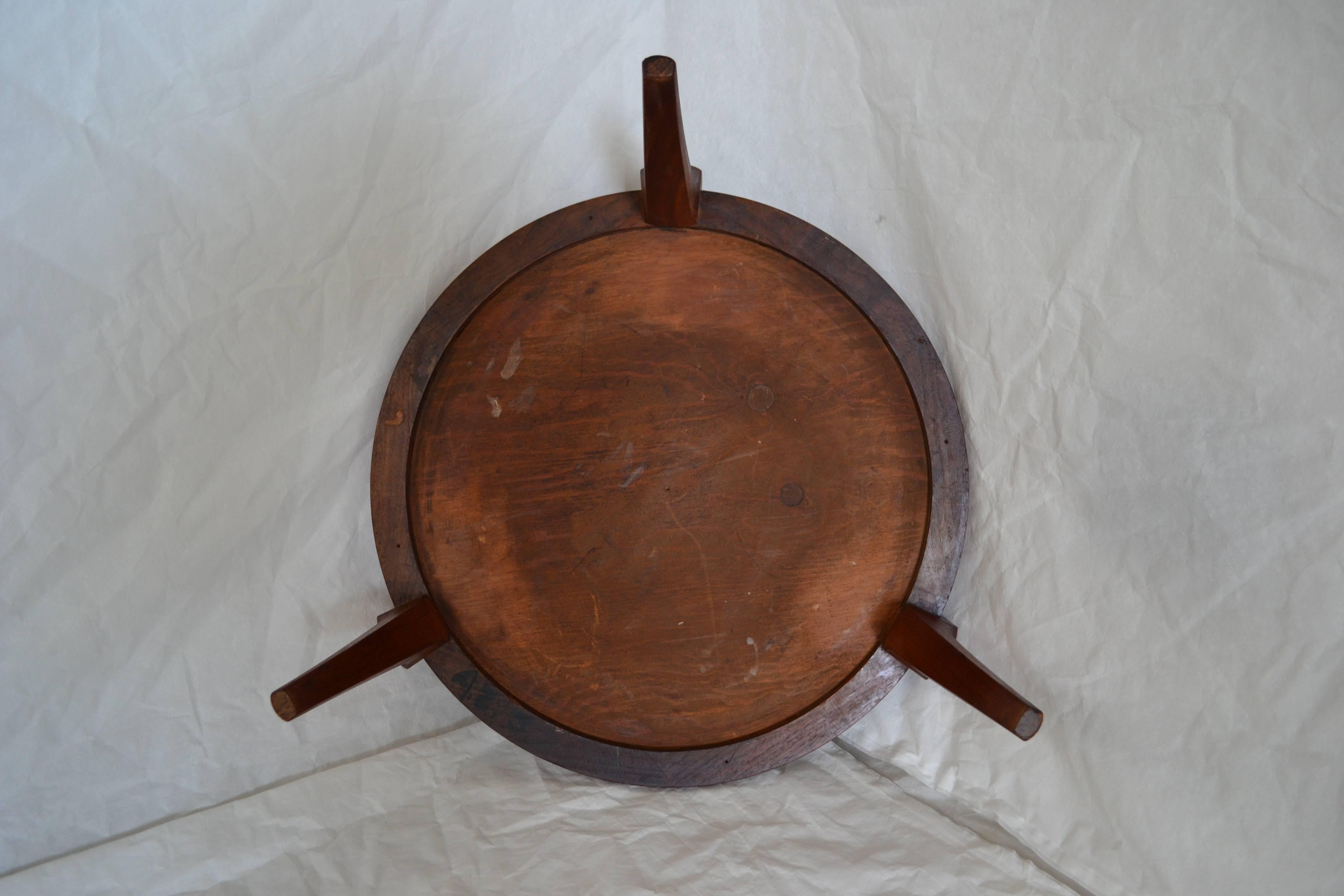 Mid-20th Century Arne Vodder, Danish 1960s Teak Cocktail Table with White Inset Top For Sale