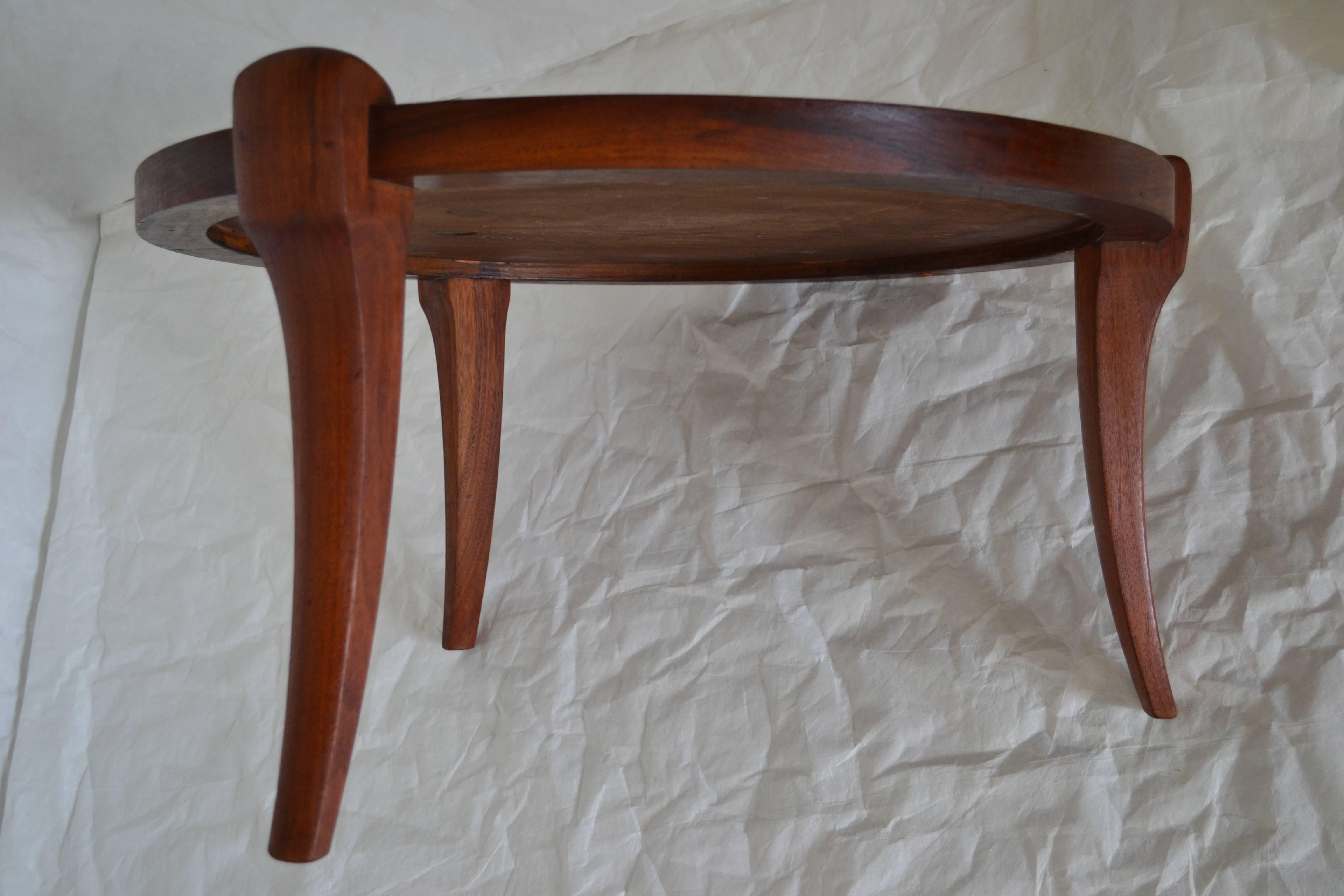 Arne Vodder, Danish 1960s Teak Cocktail Table with White Inset Top For Sale 2