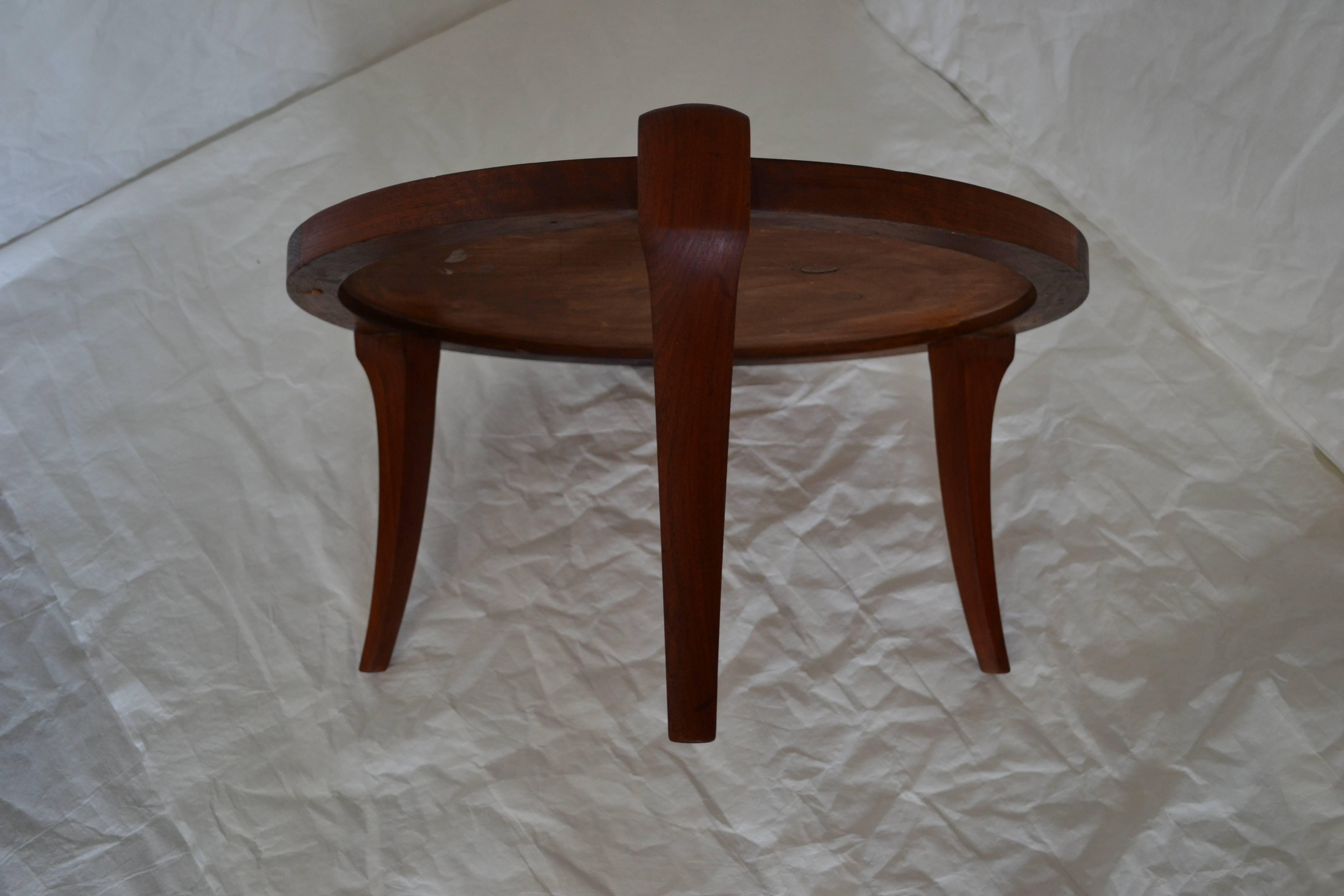Arne Vodder, Danish 1960s Teak Cocktail Table with White Inset Top For Sale 3
