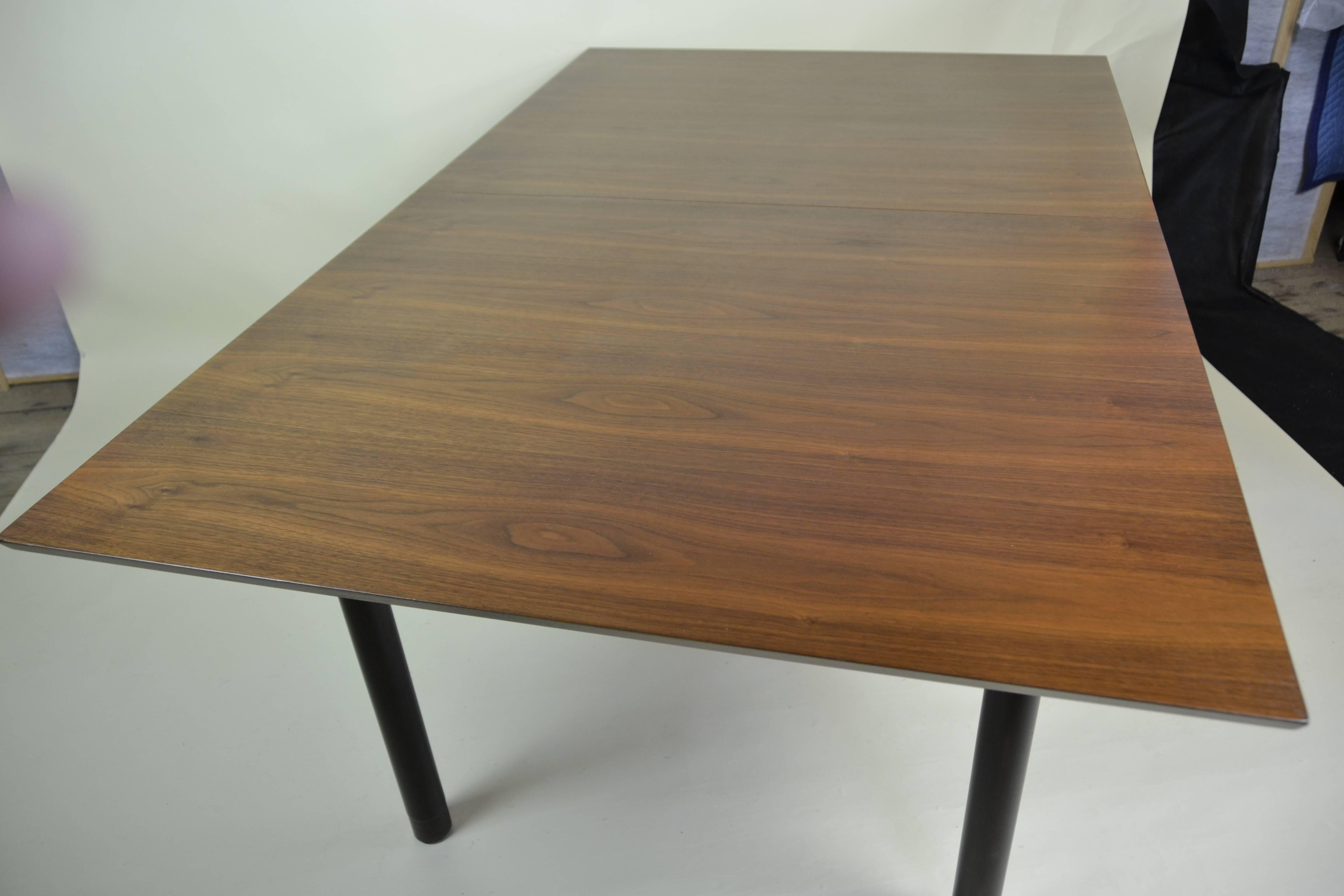 American Edward Wormley Extension Walnut Dining Table for Dunbar, circa 1953 For Sale