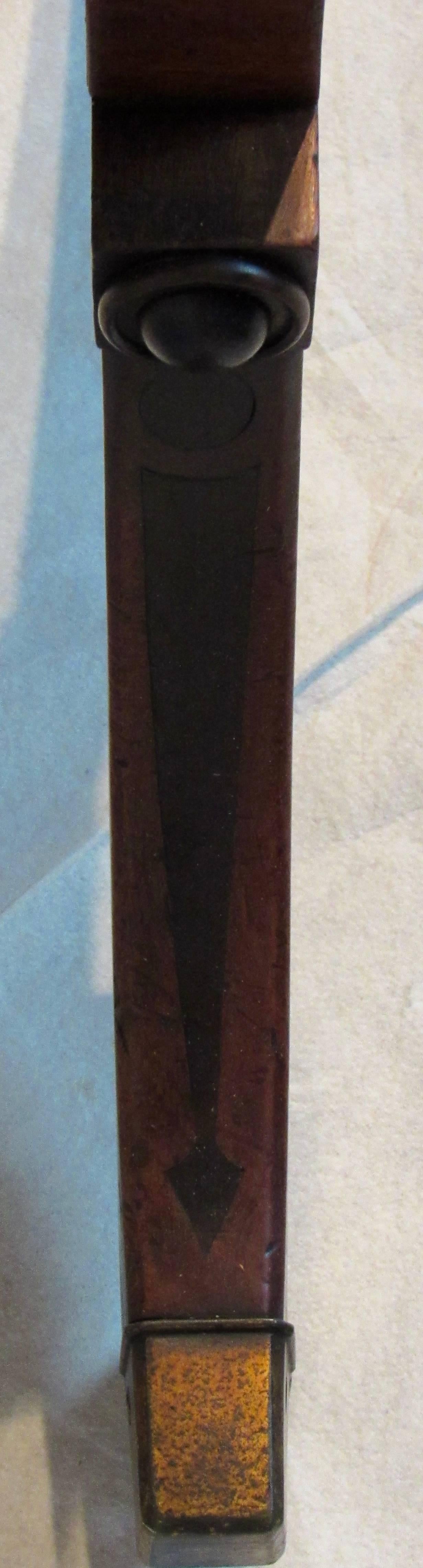 Mogano Paravento per caminetto in mogano del XIX secolo Antico Sheraton americano del 1830 circa in vendita