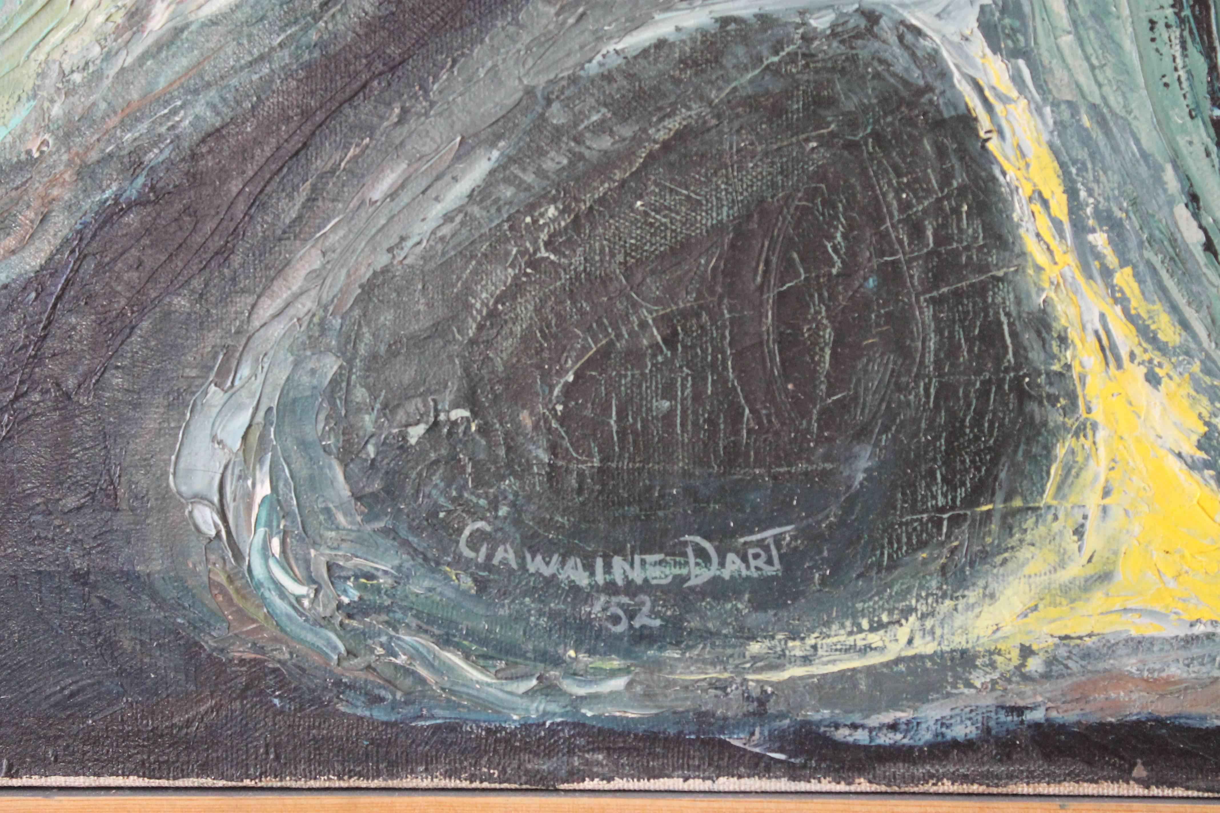 Canvas Gawaine Dart Oil Painting, 1952
