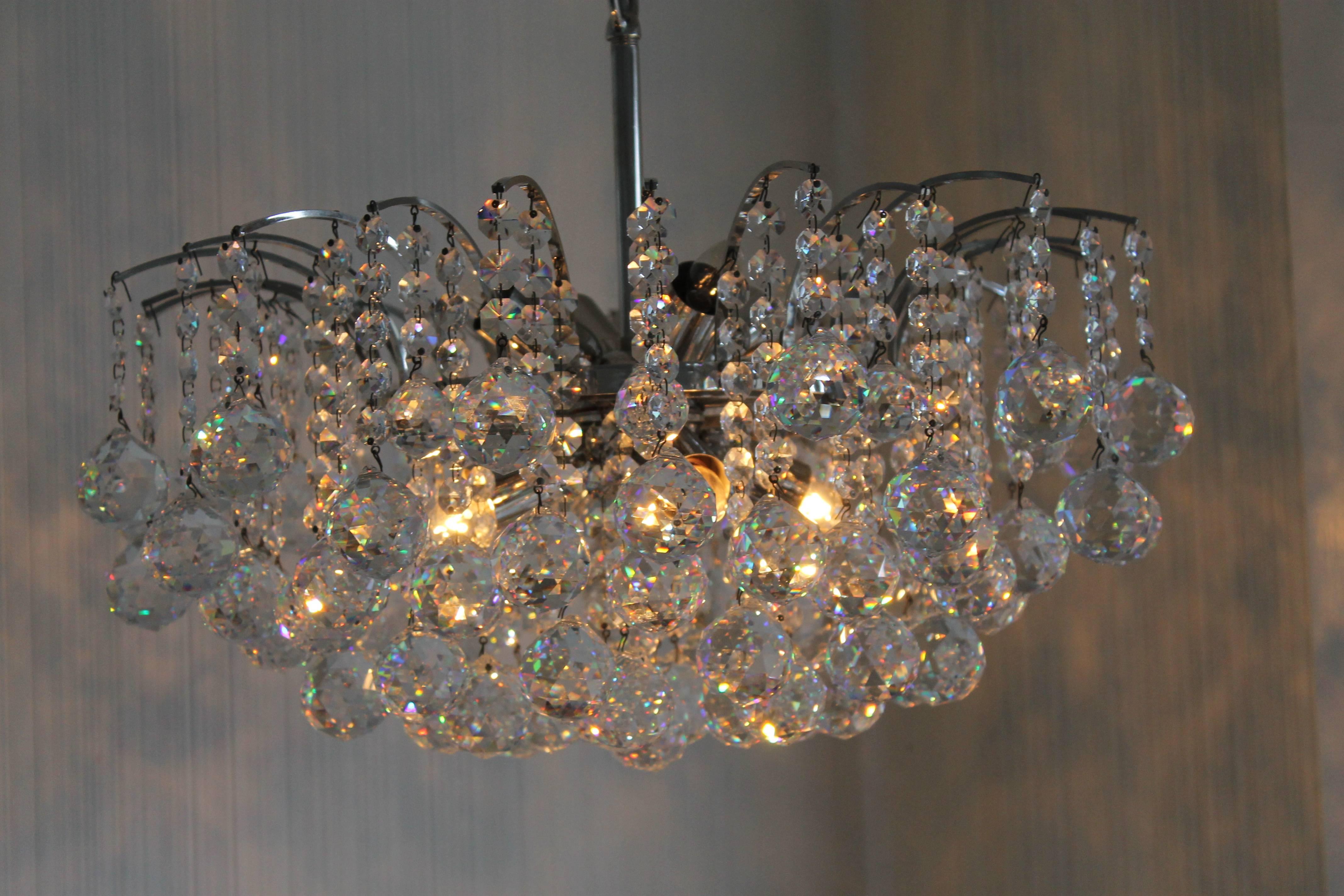 antique swarovski crystal chandelier