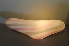 Mid Century Murano Glass Abstract Lamp