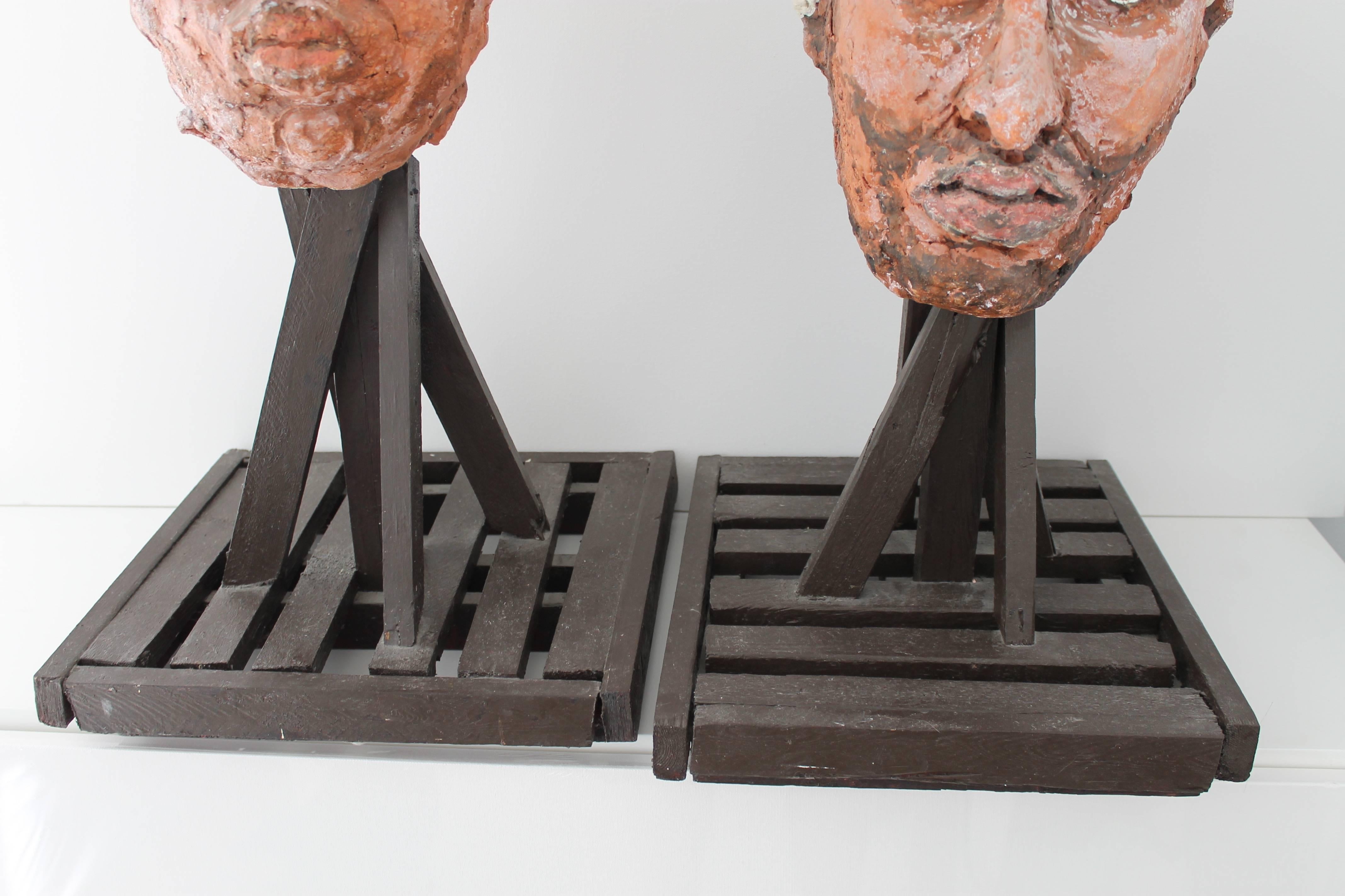 Ceramic Tupac Shakur, the Notorious B.I.G. Sculptures For Sale