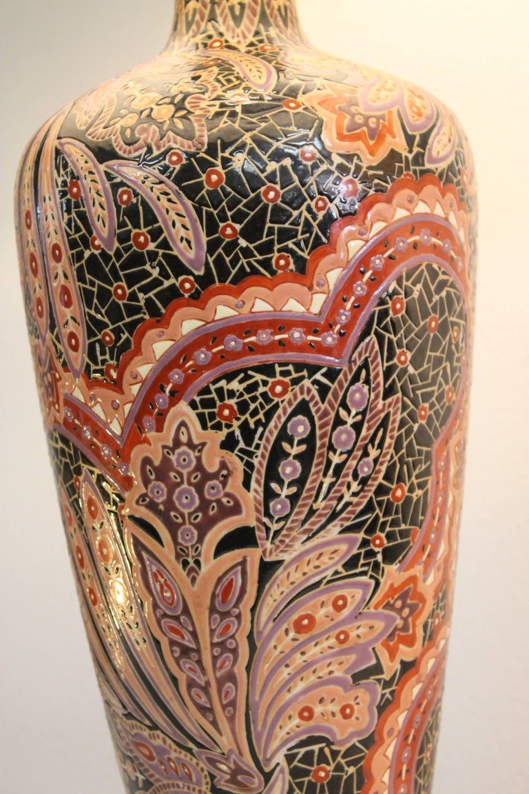 Maitland Smith Ceramic Table Lamp at 1stDibs