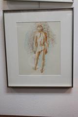 Disegno di nudo di Faralla, 1980