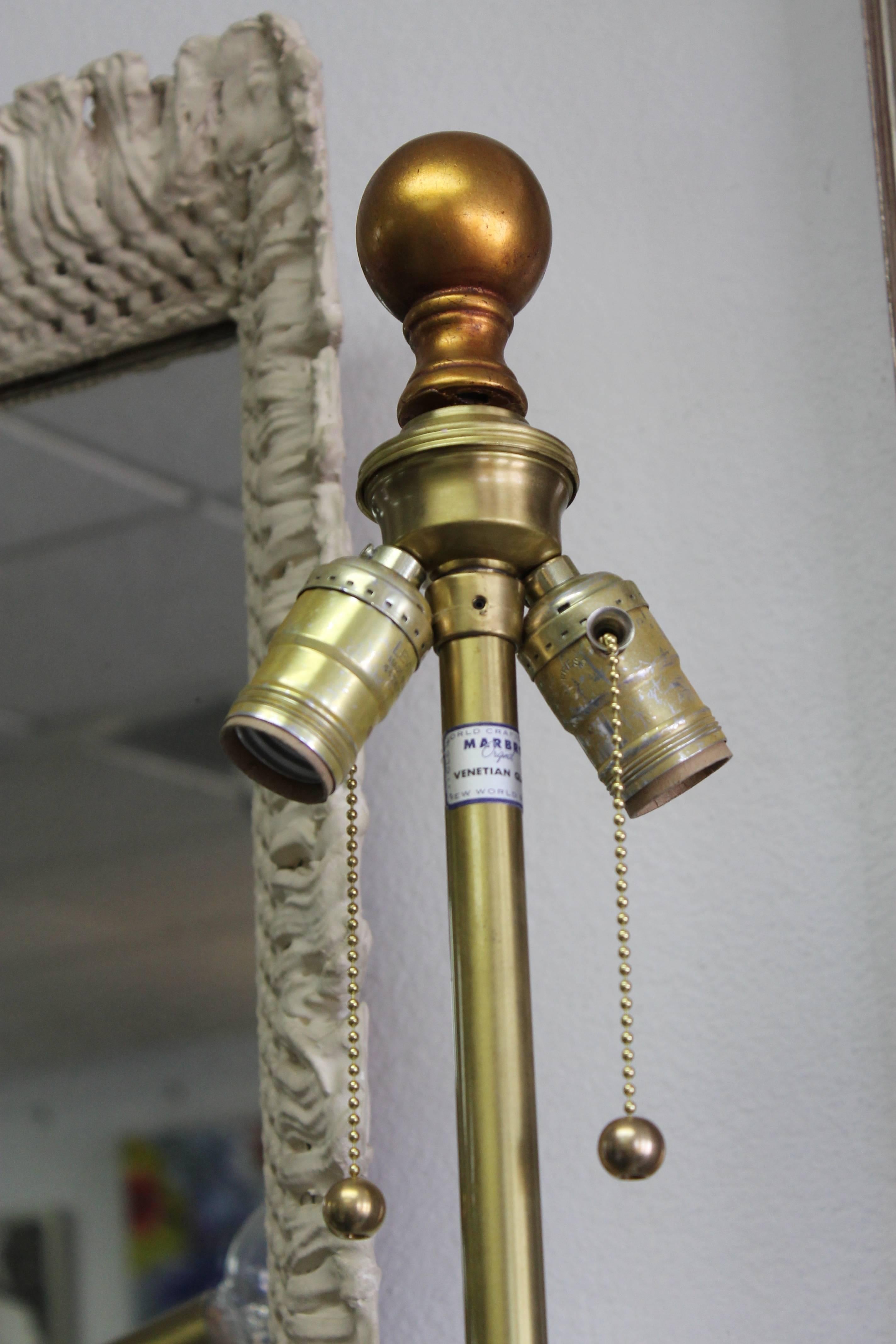 Venetian Glass Lamp by Marbro Lamp Company  1