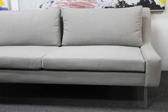 Armless Loveseat in the Style of Florence Knoll