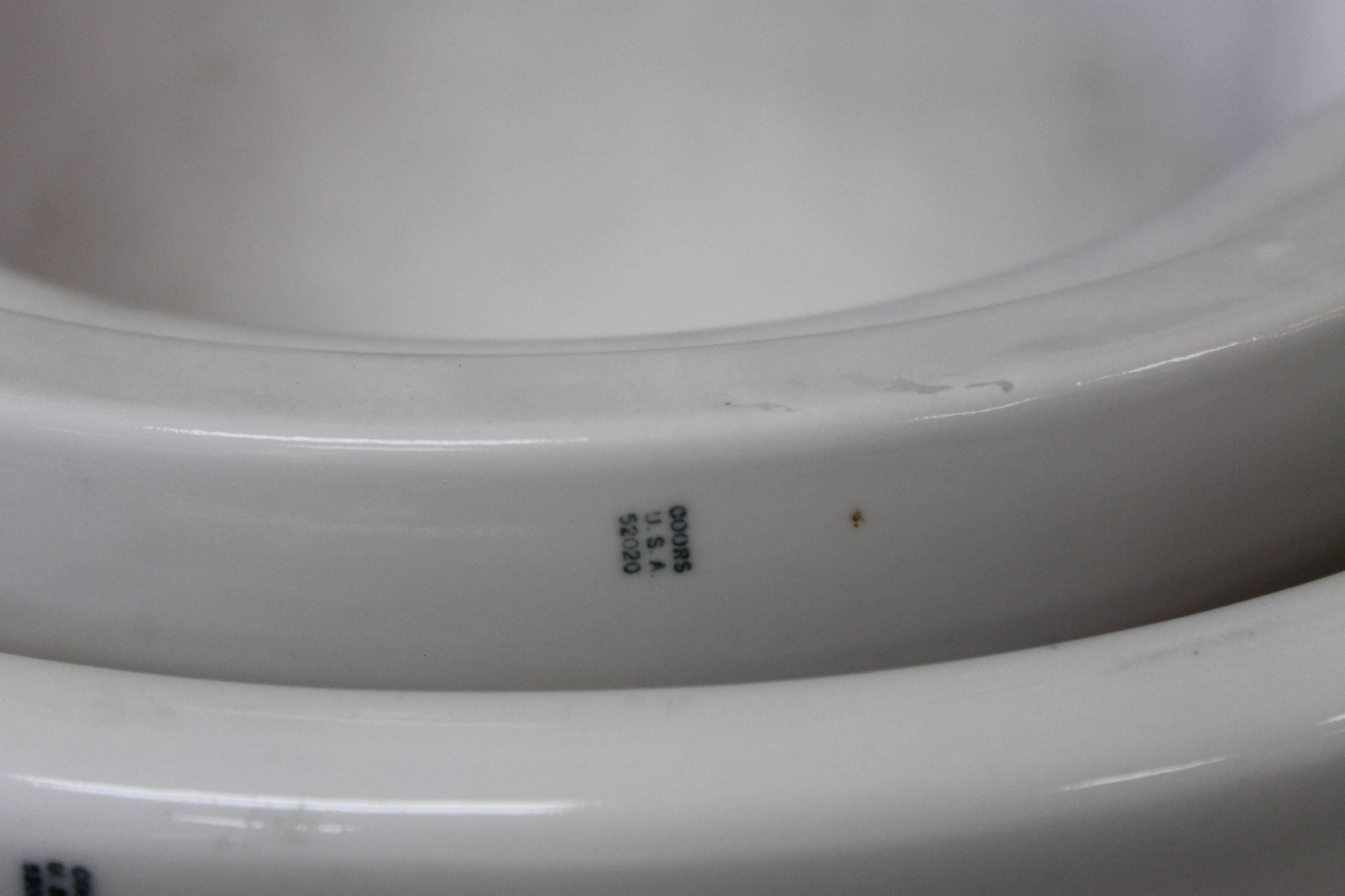 Coors Pottery Collection, Golden, Colorado In Excellent Condition In Palm Springs, CA