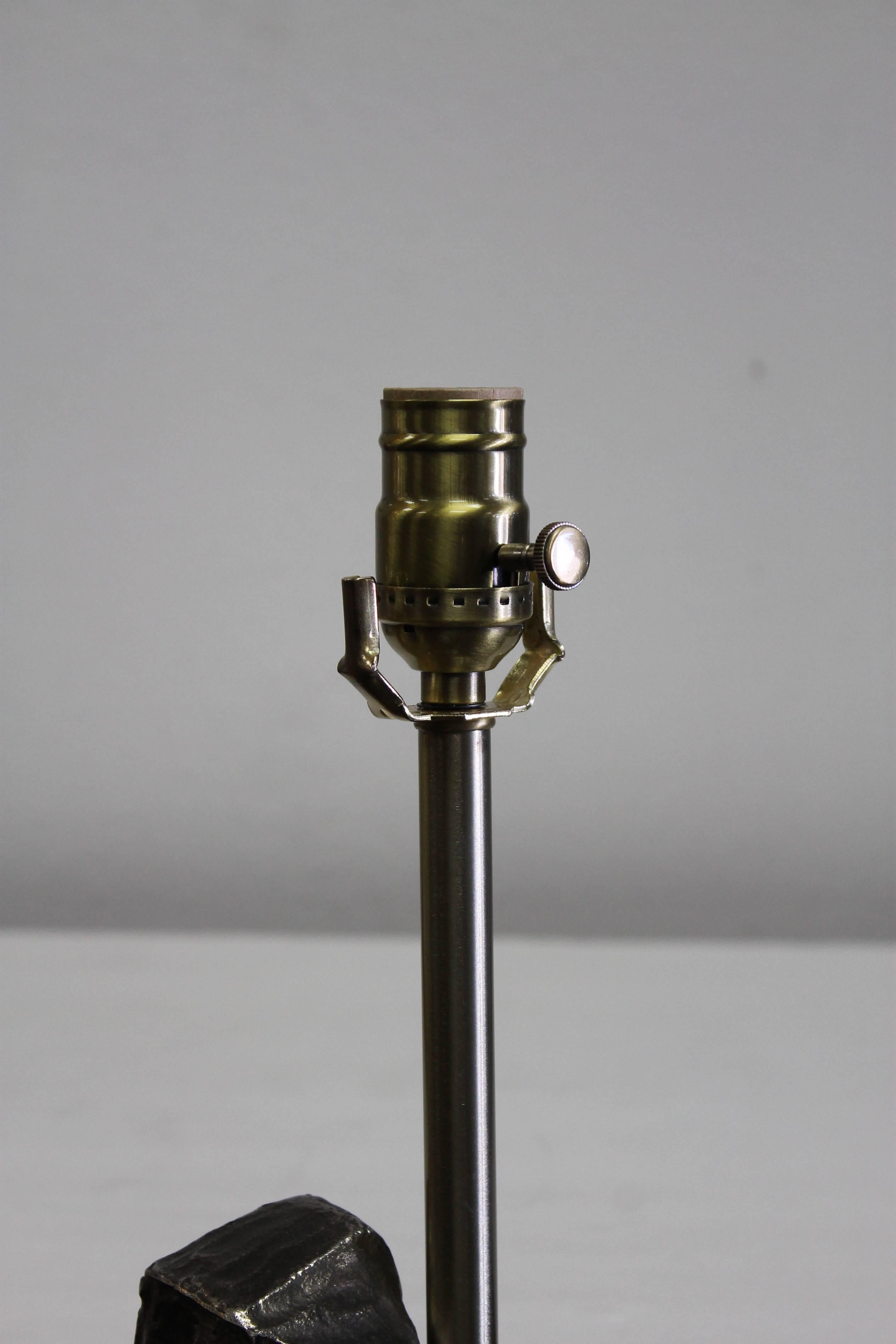 Brutalist Lamp by Harry Balmer for Laurel Lamp Co 1