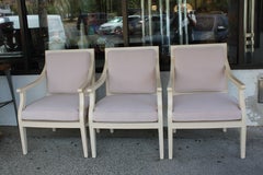 Three Lounge Chairs by Philippe Starck for the Clift Hotel, San Francisco