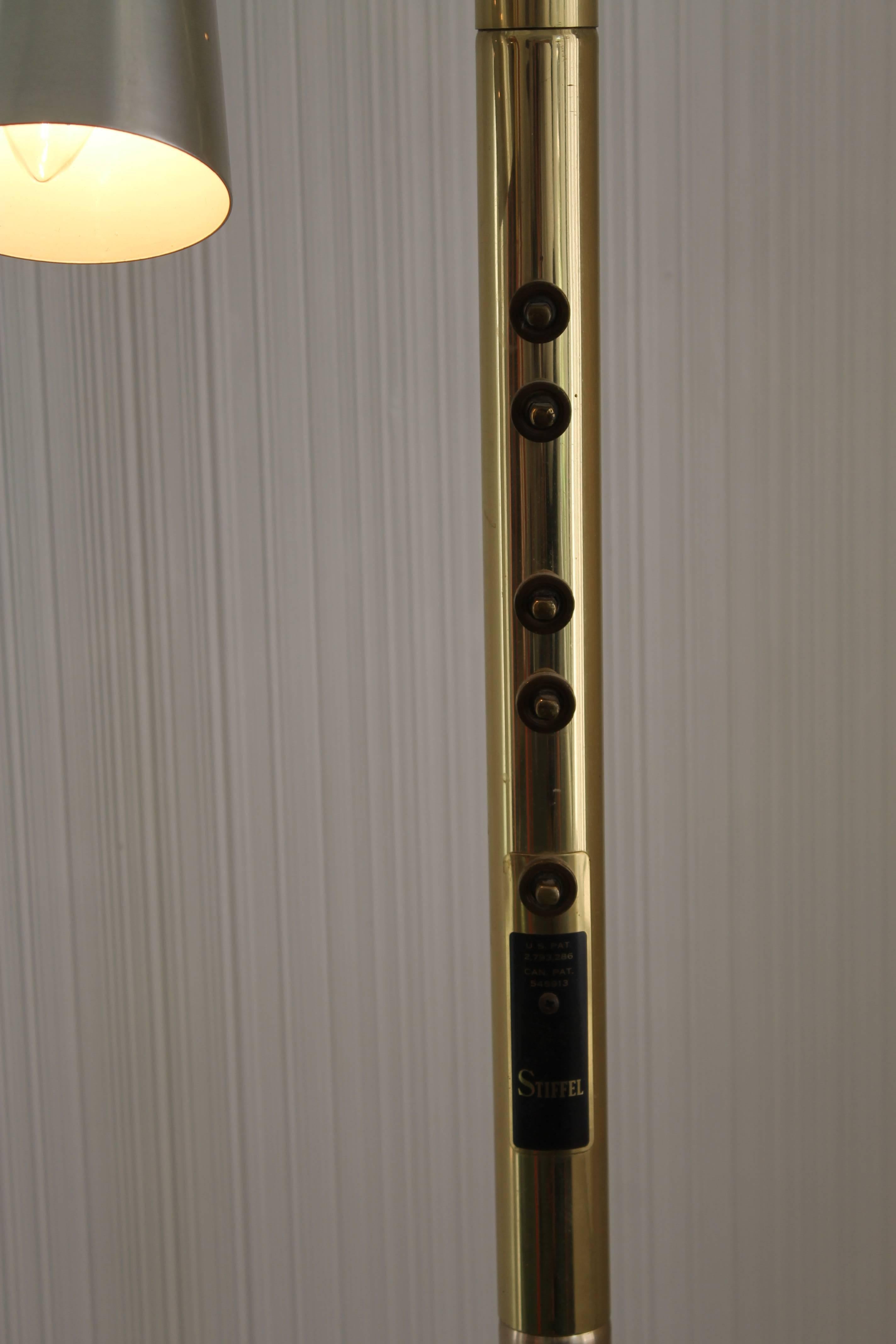 floor to ceiling light pole