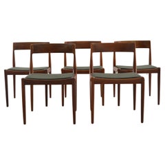 Teak Chairs, Kai Kristiansen, Fritz Hansen, Denmark, 1961