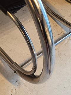 MCM Tubular Chrome Rocking Chair, Made in Canada