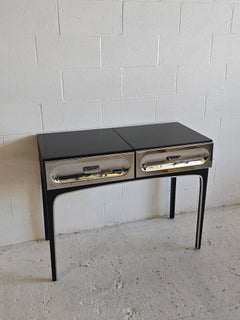 Chrome Vanity by Henri Vallières, 1960s, Canada.