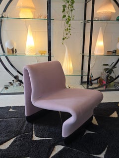 Postmodern Lounge Chairs by Paul Boulva for Artopex Set by Paul Boulva for Artop