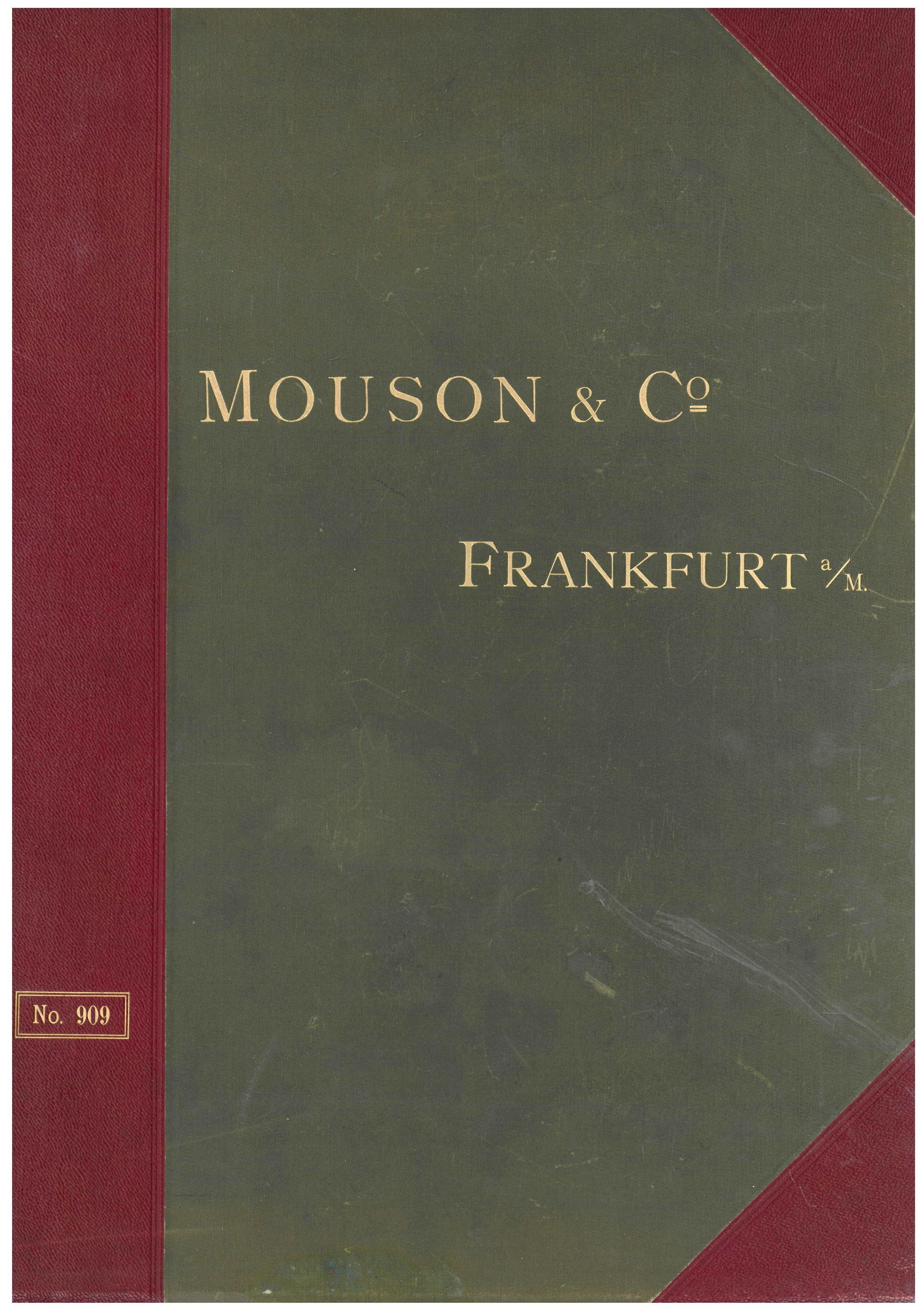 Parfumerien & Toiletteseifen Mouson & Co. Frankfurt (Book) For Sale 2