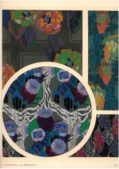 Variations by Benedictus, a Folio of 20 Pochoir Plates