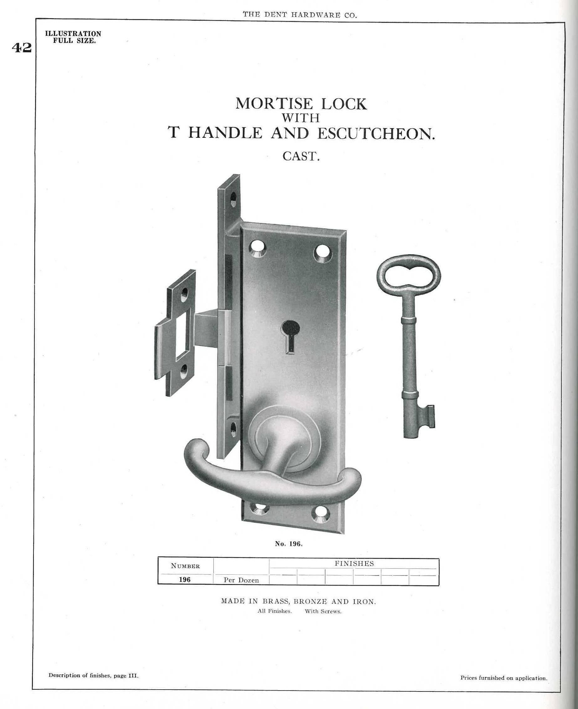 20th Century Dent Hardware Co. Trade Catalogue (Book) For Sale