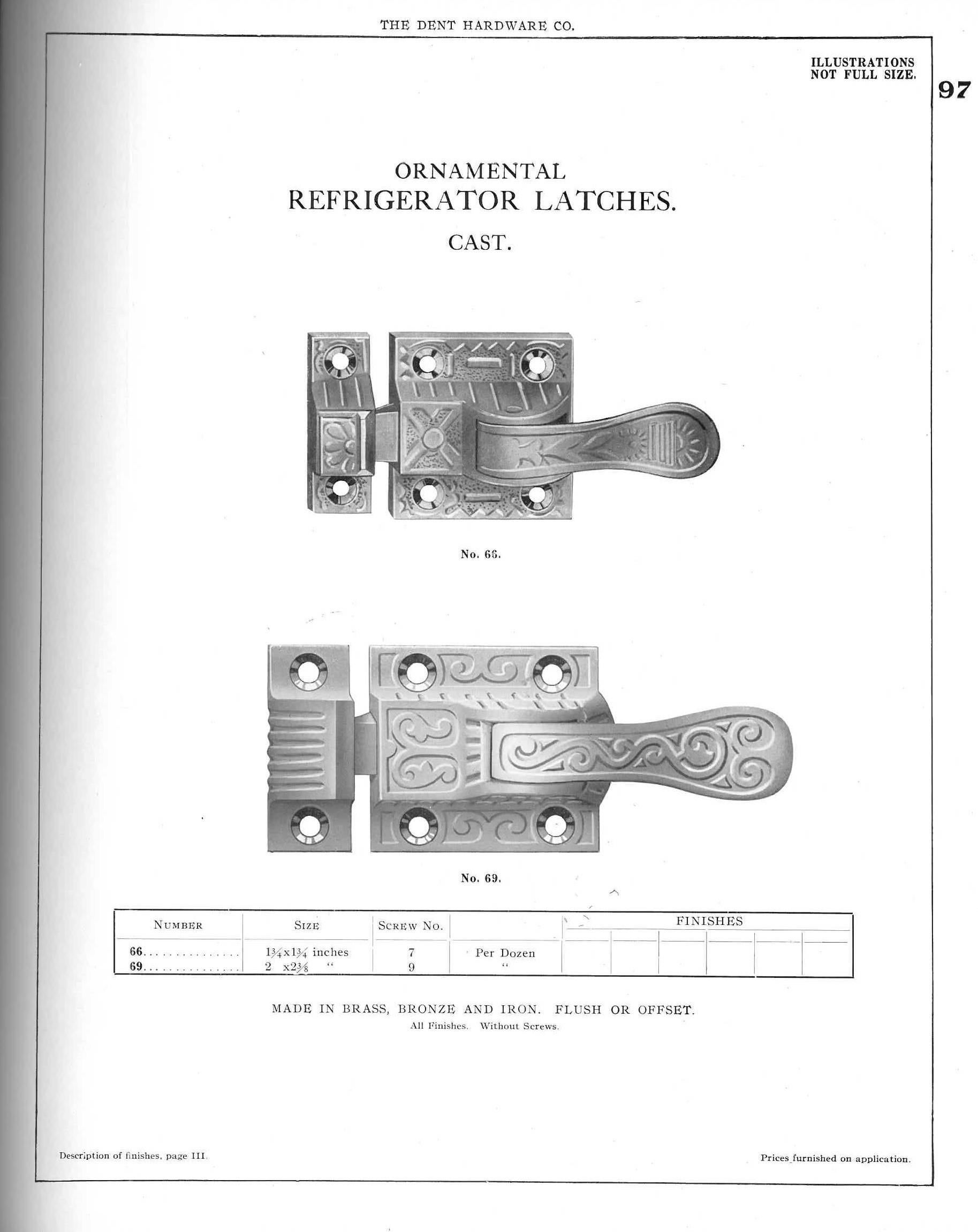 Dent Hardware Co. Catalogue commercial (Livre) en vente 1