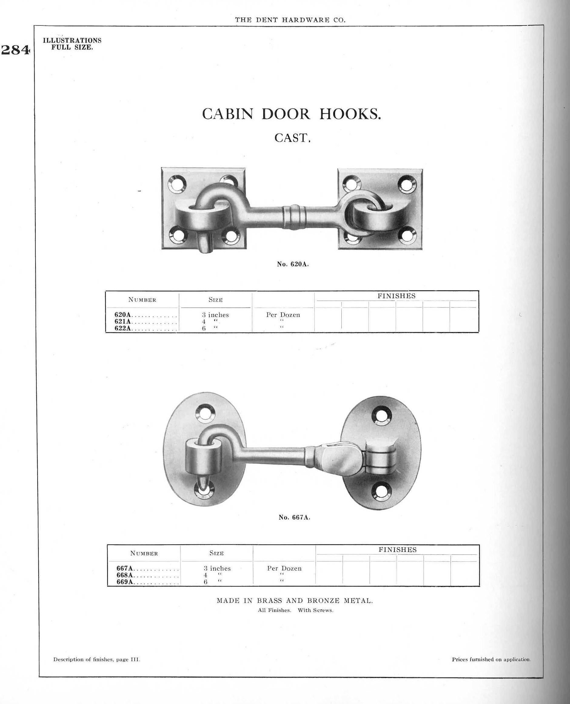 Dent Hardware Co. Trade Catalogue (Book) For Sale 3