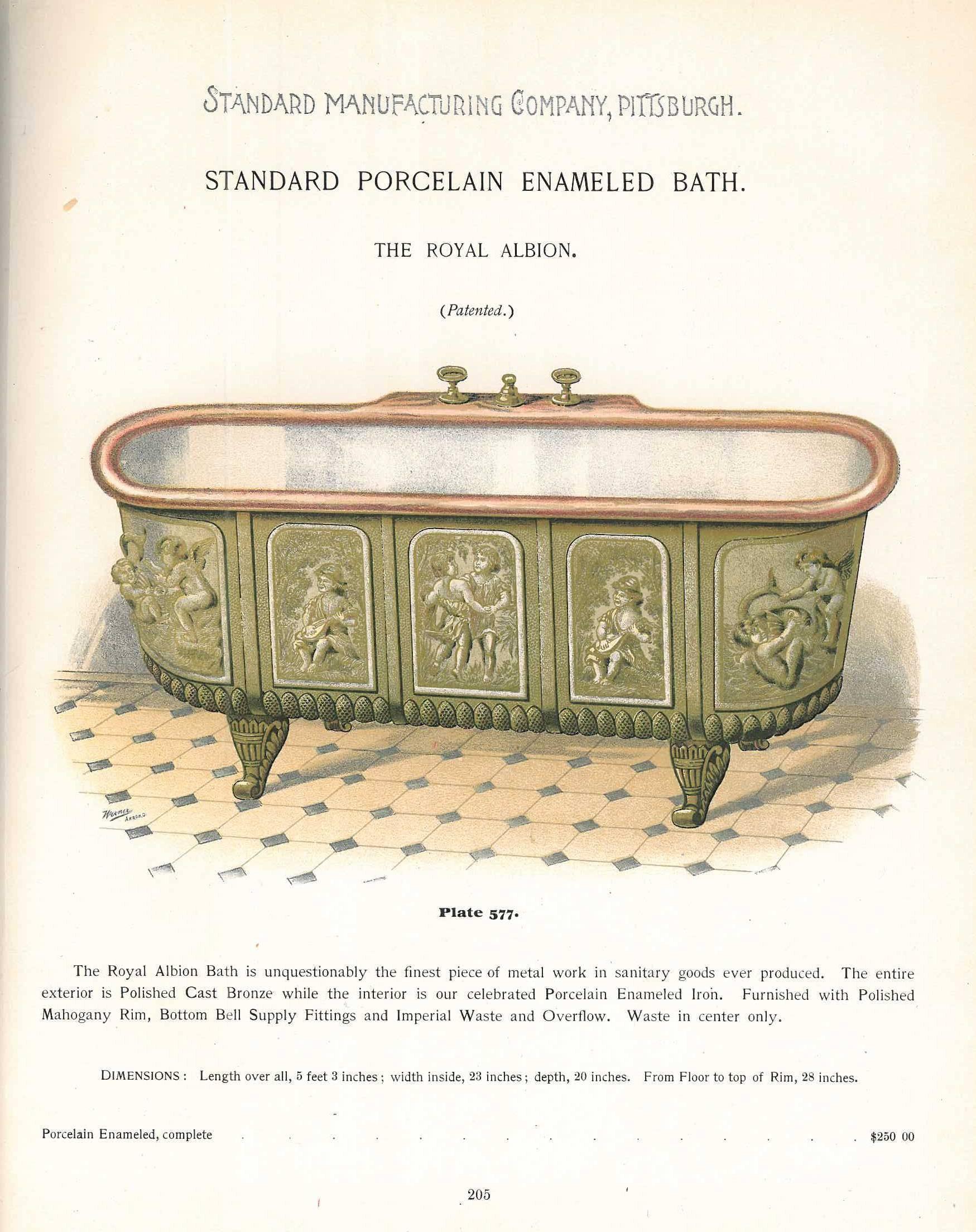 Standard Manufacturing Co Pittsburgh Catalogue Of Sanitary And Plumbing Goods