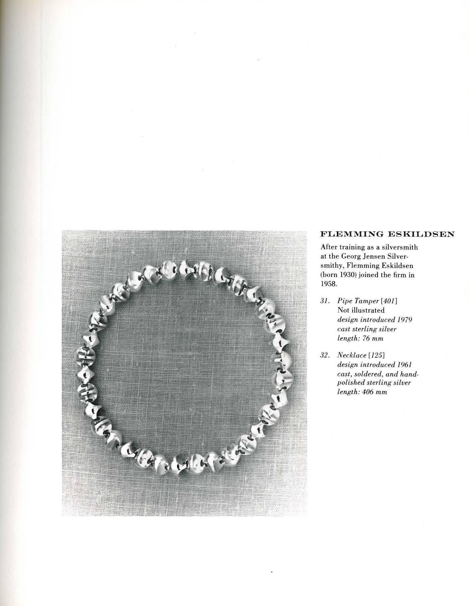 Georg Jensen Silversmithy: 77 Artists, 75 Years (Book) In Good Condition For Sale In North Yorkshire, GB